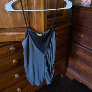 NWT Banana Republic Grey & Black Cami